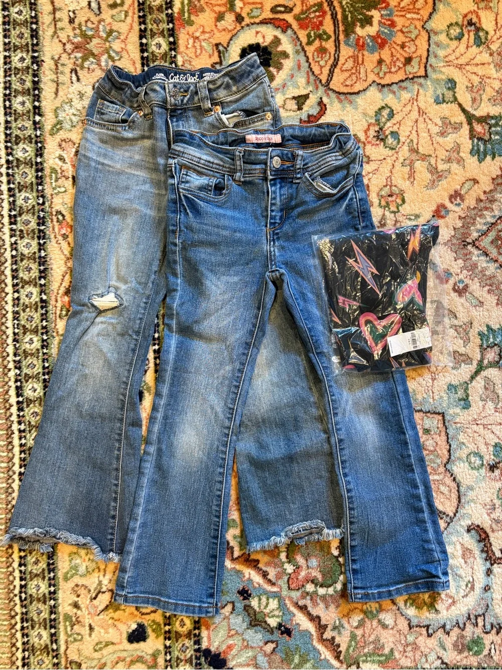 Jeans & Legging Bundle - three pairs, size 6